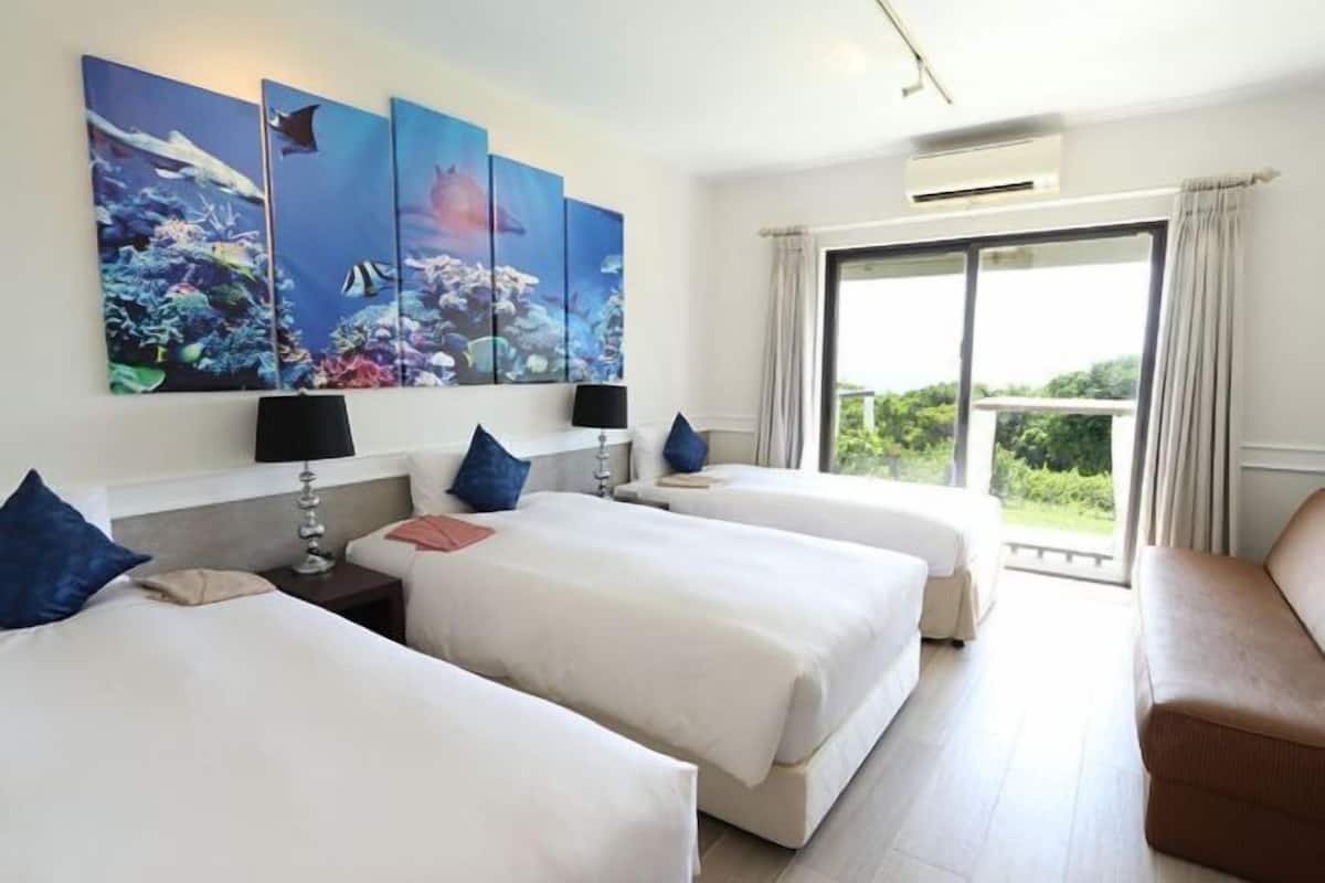 Premium bedding, down comforters, in-room safe, desk