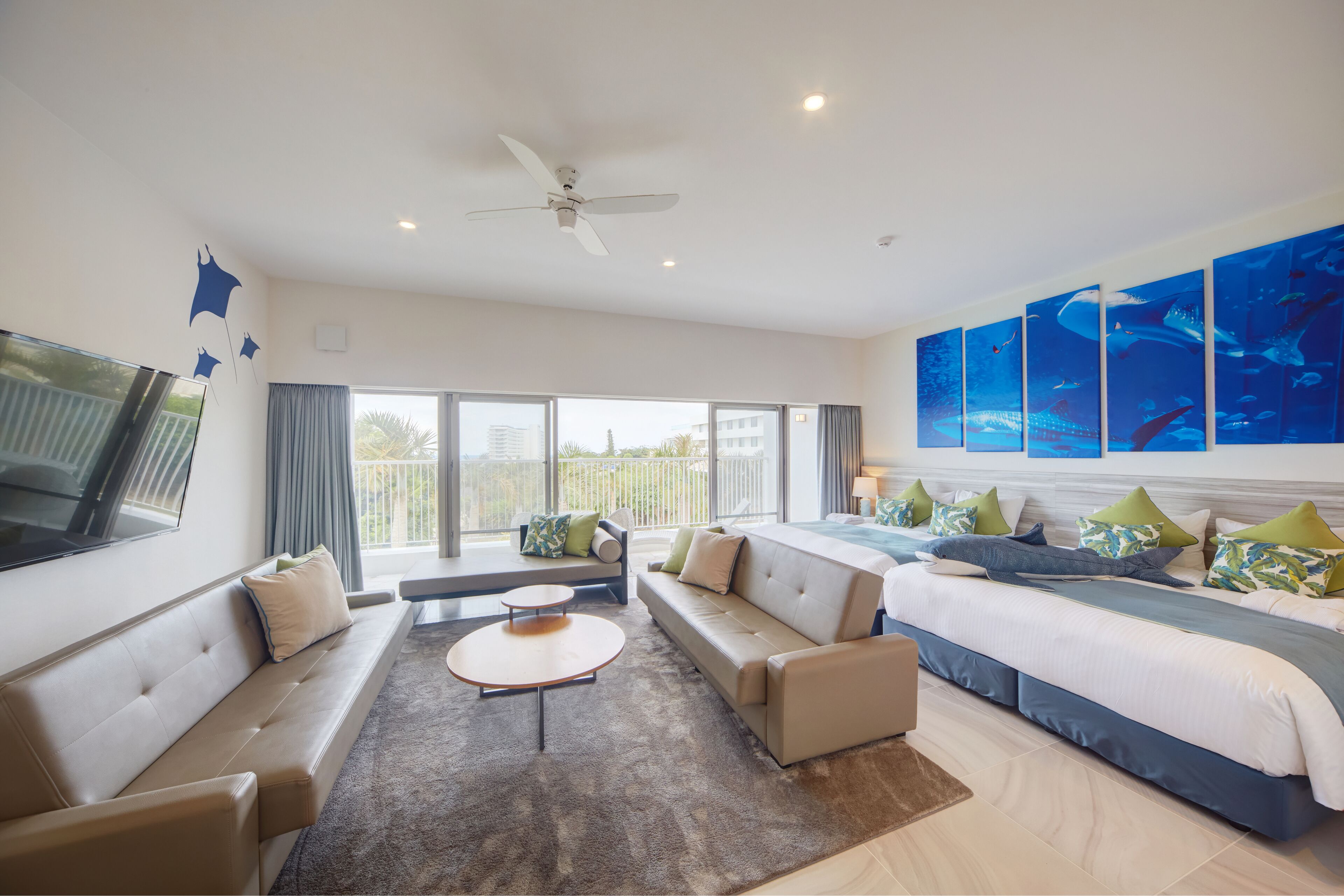 deluxe terrace twin, non smoking, 7 people use | 1 bedroom, premium bedding, down duvets, in-room safe