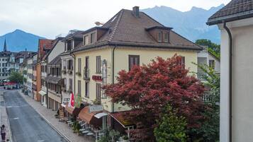 Fassade der Unterkunft