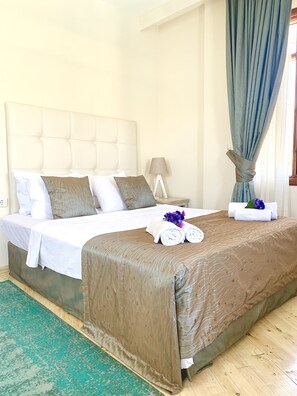 Standard Room, Sea View | Premium bedding, minibar, in-room safe, individually decorated - Hotel Club Barbarossa (Kas)