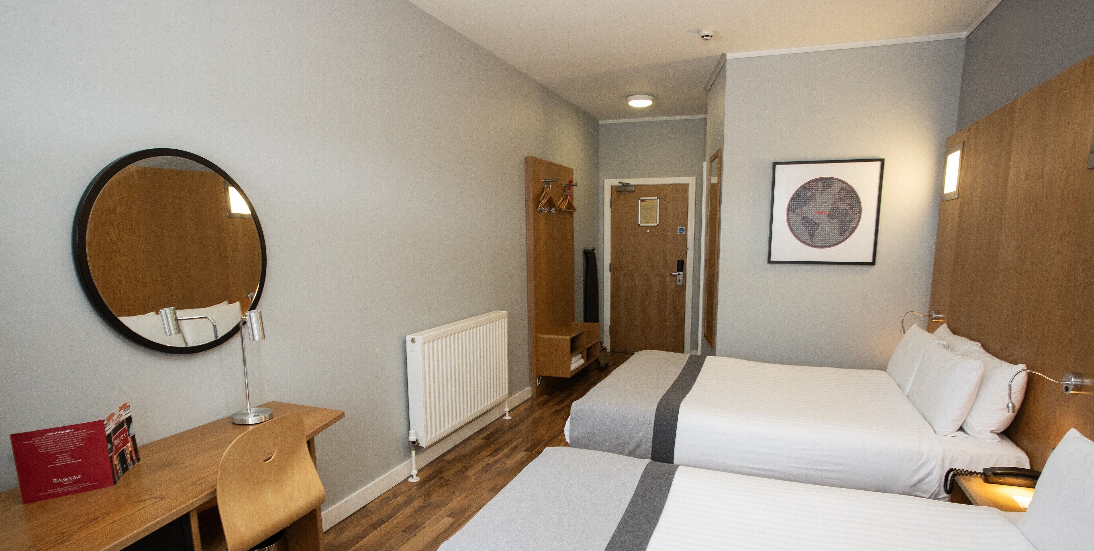 standard room, 2 double beds | premium bedding, in-room safe, desk, laptop workspace