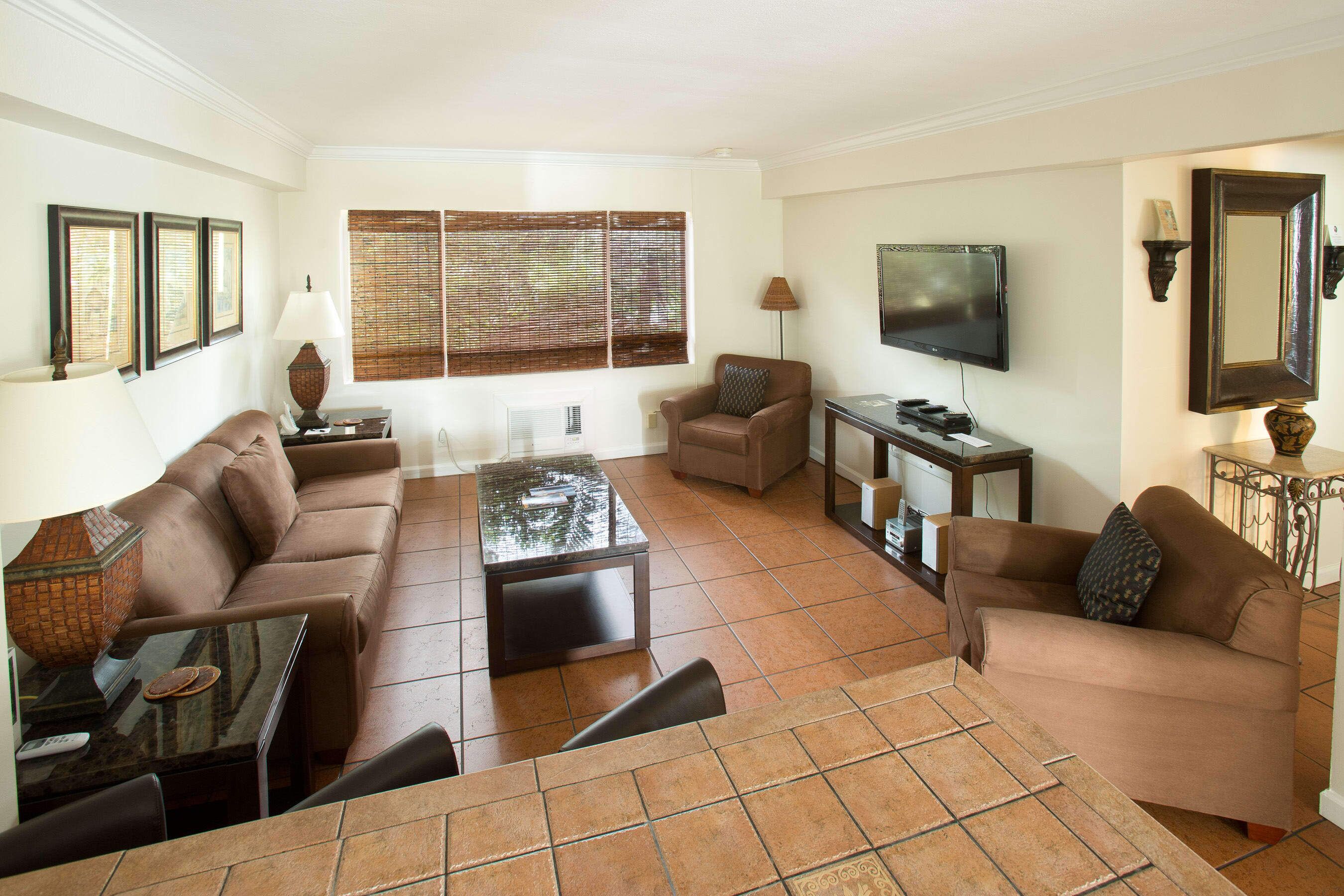 premium penthouse, men only | living area | flat-screen tv