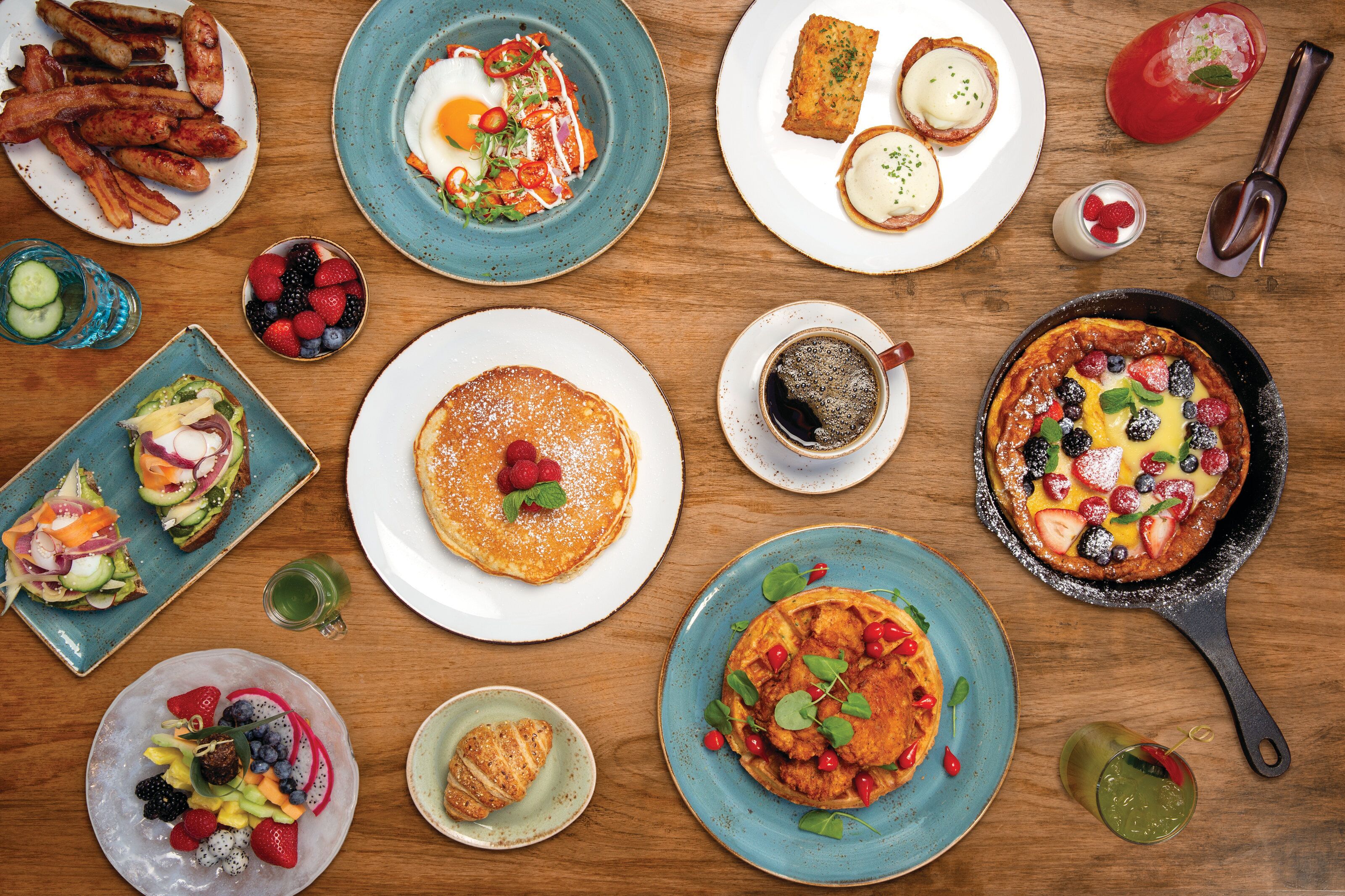 Daily cooked-to-order breakfast for a fee