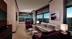 Premium bedding, in-room safe, laptop workspace, blackout drapes - Vdara Hotel & Spa at ARIA Las Vegas (Las Vegas)