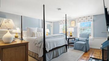 Premium bedding, individually decorated, individually furnished