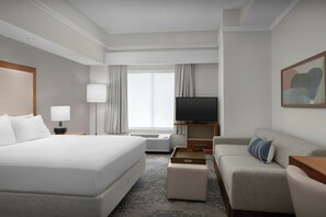 Studio, 1 King Bed with Sofa bed (Mobility/Hearing Access, Roll-In Shwr)