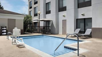 Seasonal outdoor pool
