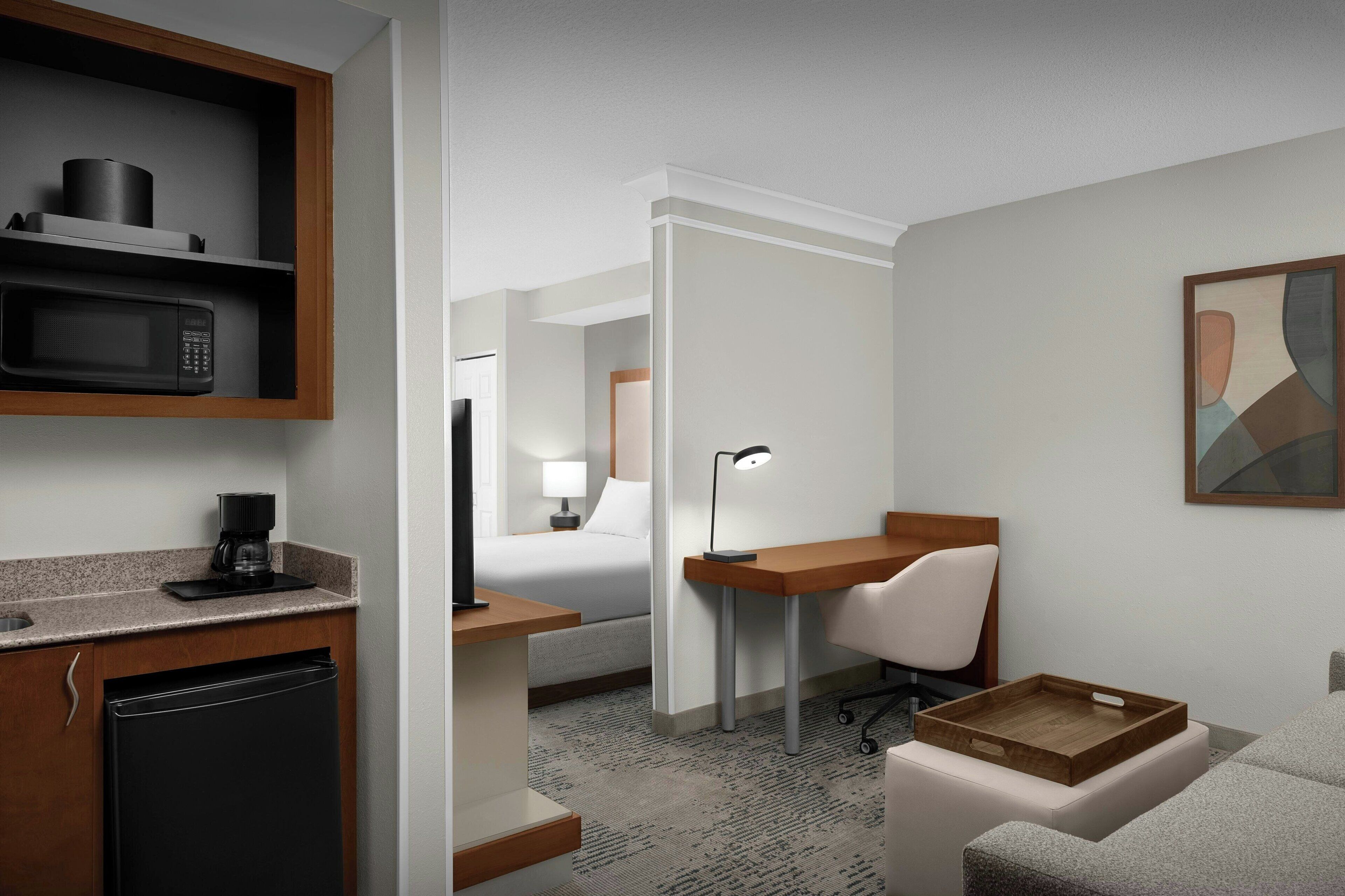 premium bedding, desk, iron/ironing board, free cots/infant beds