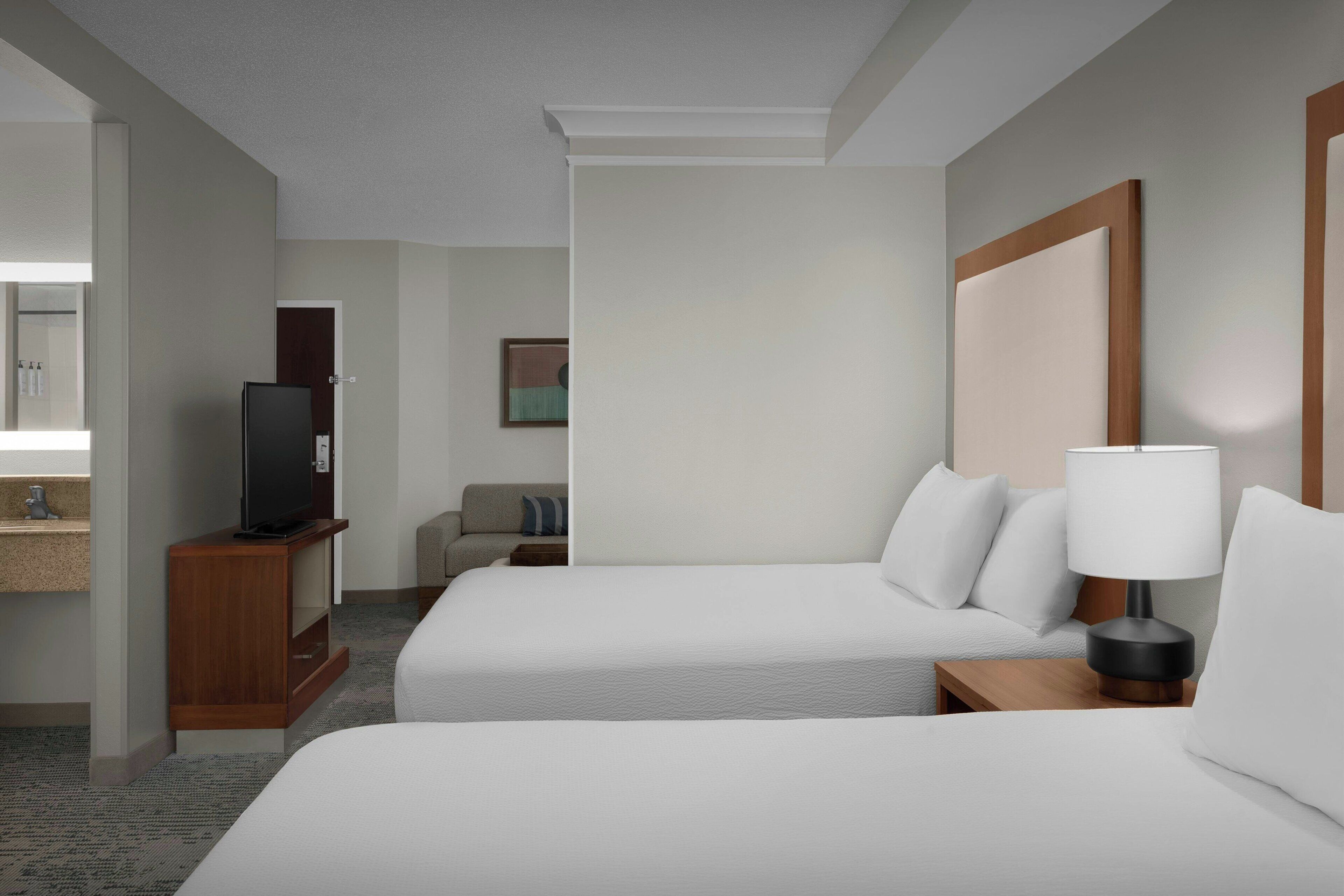 premium bedding, desk, iron/ironing board, free cots/infant beds