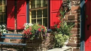 Entrada de la propiedad