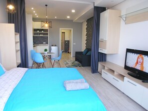 British Quarter studio (8, D. Lutsenko street) | 다리미/다리미판, 무료 WiFi