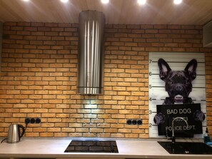 Private kitchen - KievRent Apartments (Kyiv)