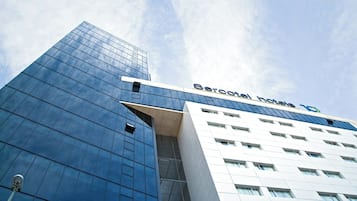 Façade de l’hébergement
