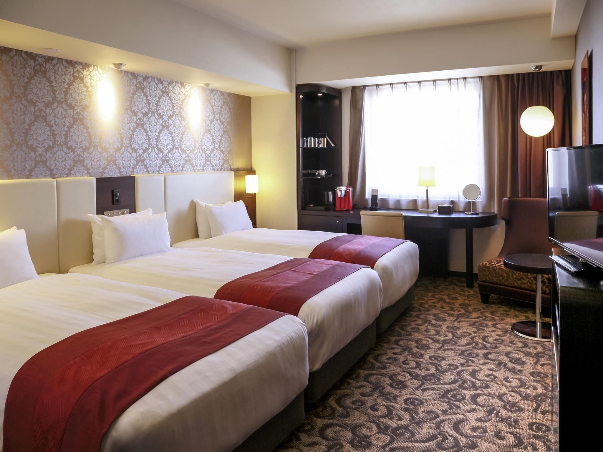 Superior Triple Room, 3 Twin Beds, Non Smoking | Premium bedding, in-room safe, desk, soundproofing