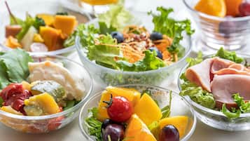 Dagelijks ontbijtbuffet (JPY 2500 per persoon)