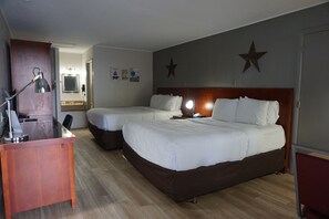 Room, 2 Double Beds, Non Smoking | Desk, iron/ironing board, free WiFi, bed sheets - Harvest Drive Family Inn (Gordonville)