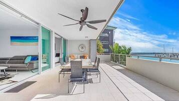 2 Bedroom 2 Bathroom Waterfront Apartment | Terrace/patio
