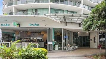 Façade de l’hébergement