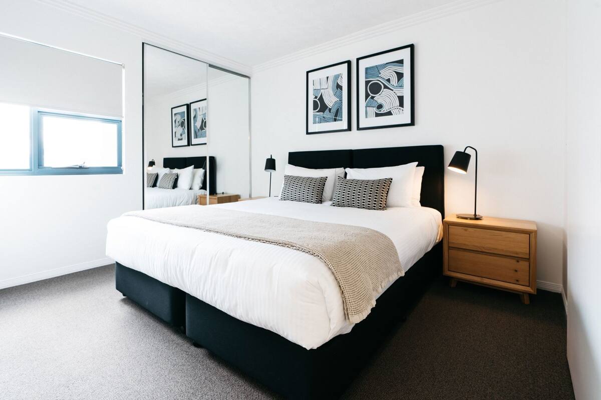 Premium bedding, individually decorated, individually furnished