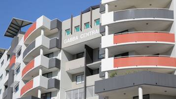 Overnatningsstedets facade