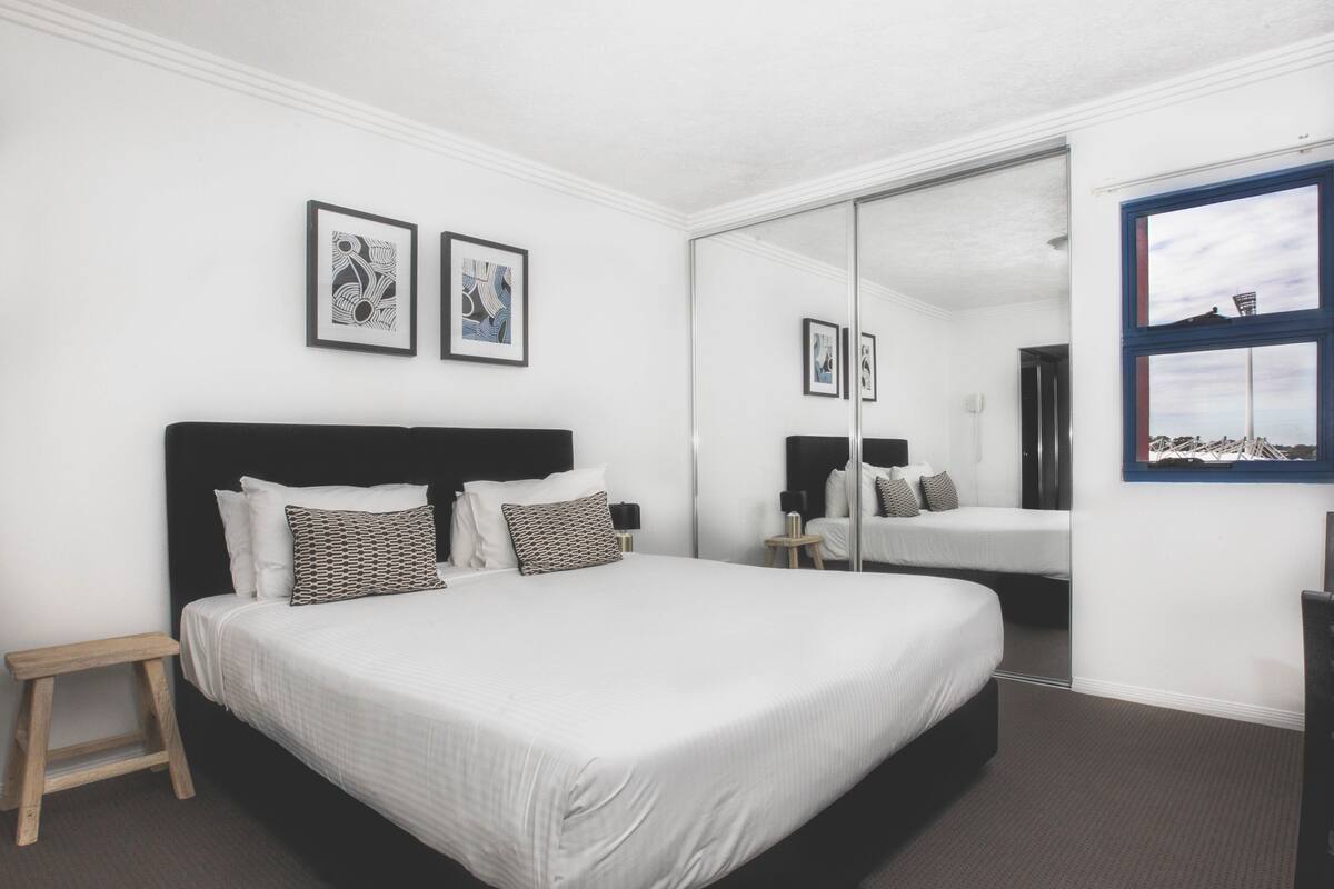Premium bedding, individually decorated, individually furnished