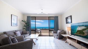 Appartement Standard, 1 chambre, vue océan | Coin séjour