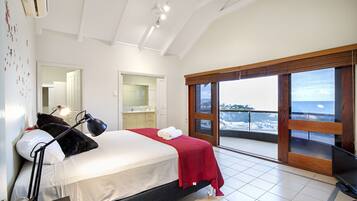 Multi Level Spacious Ocean View Villa | 1 bedroom, premium bedding, individually decorated