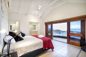 Villa Superior - 3 sovrum - havsutsikt | 1 sovrum, sängtillbehör av högsta kvalitet och individuell inredning