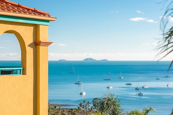 Uitzicht vanuit accommodatie