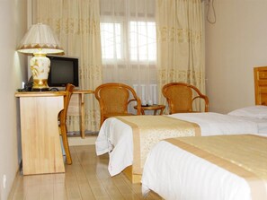 Blick von der Unterkunft