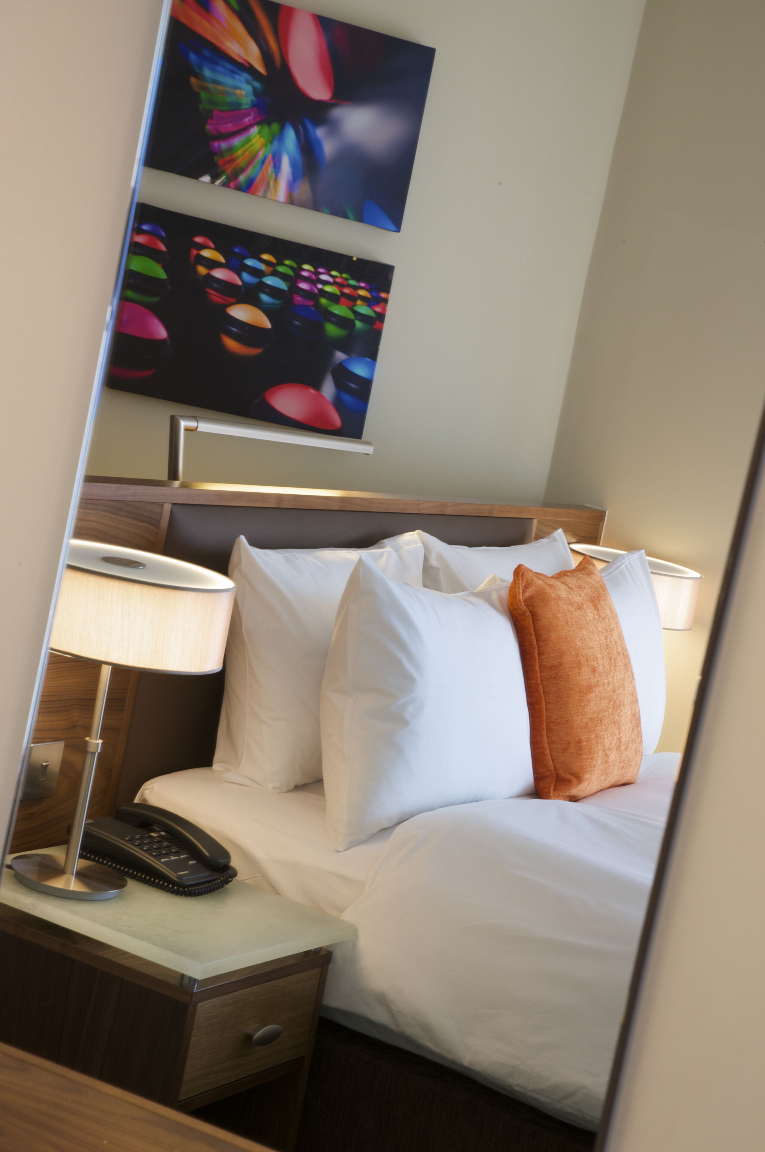 desk, blackout curtains, iron/ironing board, free wifi