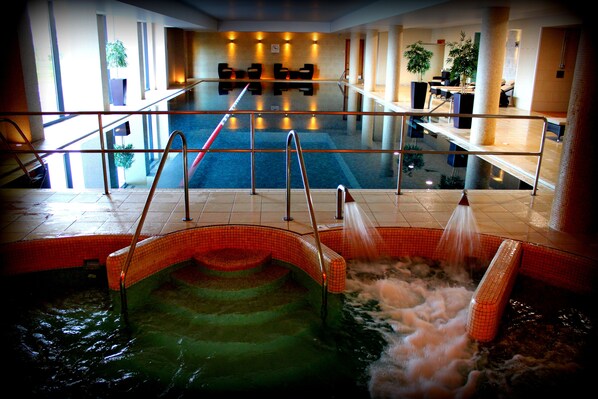 Sauna, Whirlpool, Dampfbad, Körperbehandlungen