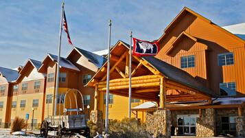 Façade de l’hébergement