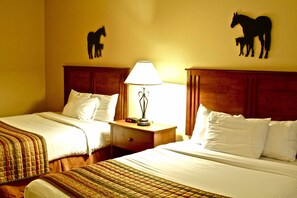 Standard Room, 2 Queen Beds | Premium bedding, pillowtop beds, desk, blackout drapes - Arbuckle Lodge (Gillette)