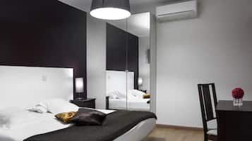 Select Comfort-bedden, een strijkplank/strijkijzer, gratis wifi