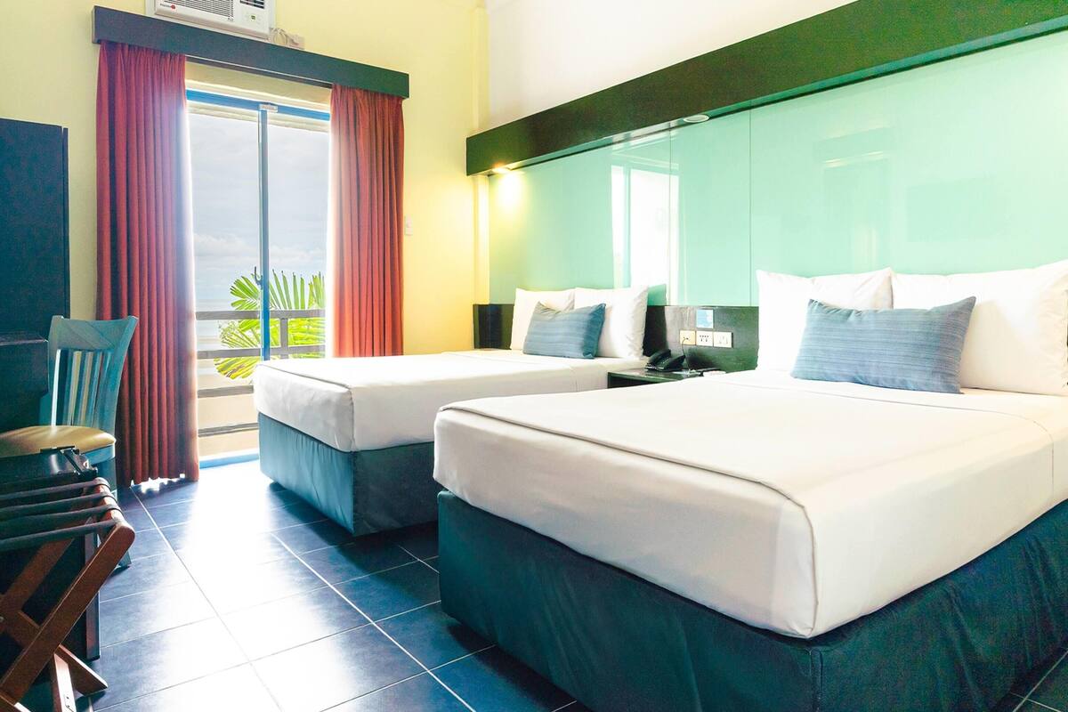 Premium Room, 2 Queen Beds, Non Smoking, Beach View