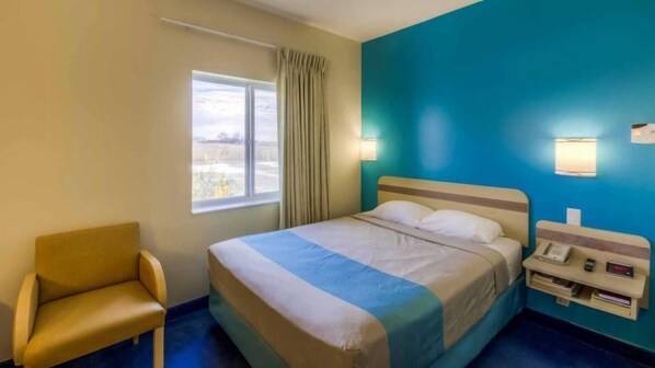 Free WiFi, bed sheets, alarm clocks