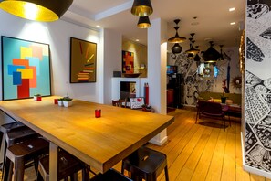 Opções para refeição no quarto