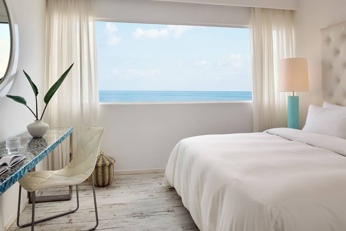 Grand Family Suite Sea View | Bar mini percuma, peti besi dalam bilik, langsir/tirai gelap terus 
