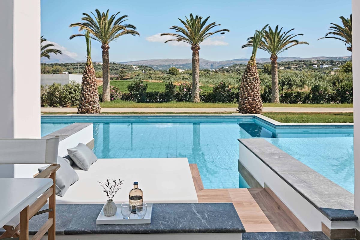 Swim Up Family Guestroom | 1 sovrum, gratis produkter i minibar och värdeförvaringsskåp på rummet