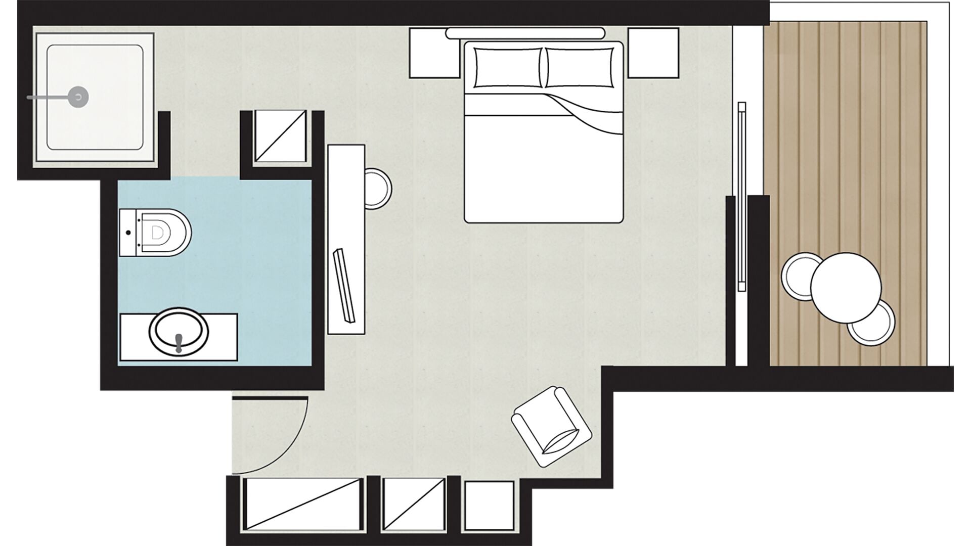 Superior Guestroom Sea View | 楼层平面图