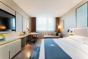 Minibar, in-room safe, iron/ironing board, alarm clocks