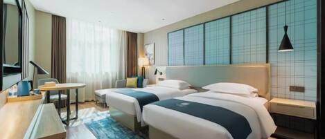 Minibar, in-room safe, iron/ironing board, alarm clocks