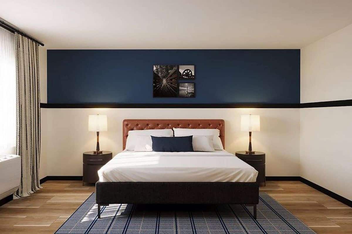Junior Suite, 1 King Bed, Non Smoking | Premium bedding, desk, blackout drapes, free WiFi