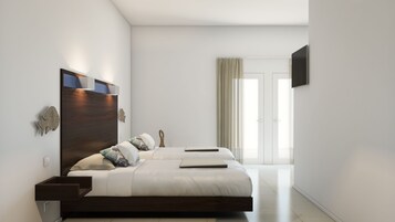 Minibar, caja de seguridad en la habitación y cortinas blackout 