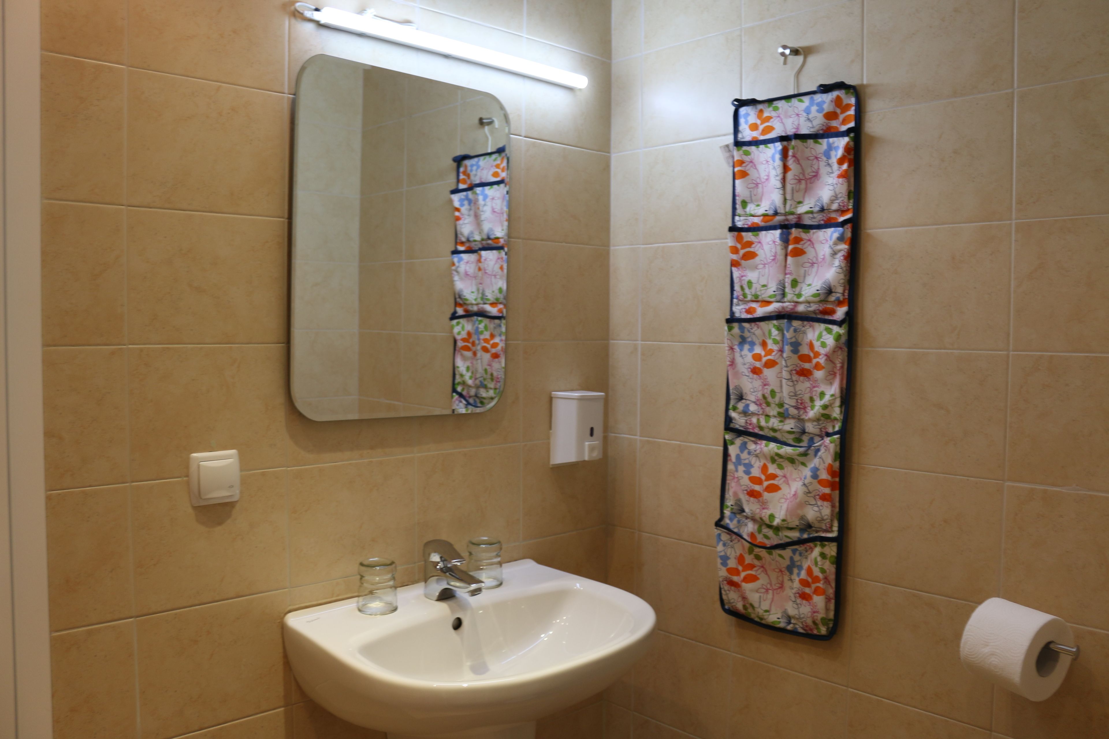 shower, free toiletries, hair dryer, bathrobes