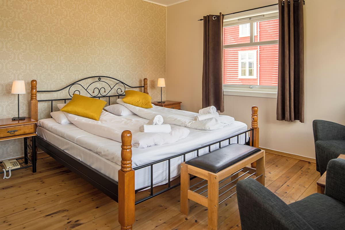 1 chambre, literie de qualité supérieure, décoration personnalisée