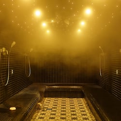 Couples treatment room(s), sauna, hot tub, steam room, body treatments
