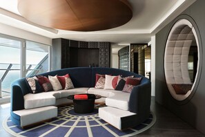 Presidential Suite, 3 Bedrooms, Terrace | Premium bedding, down comforters, pillowtop beds, minibar - W Barcelona (Barcelona)