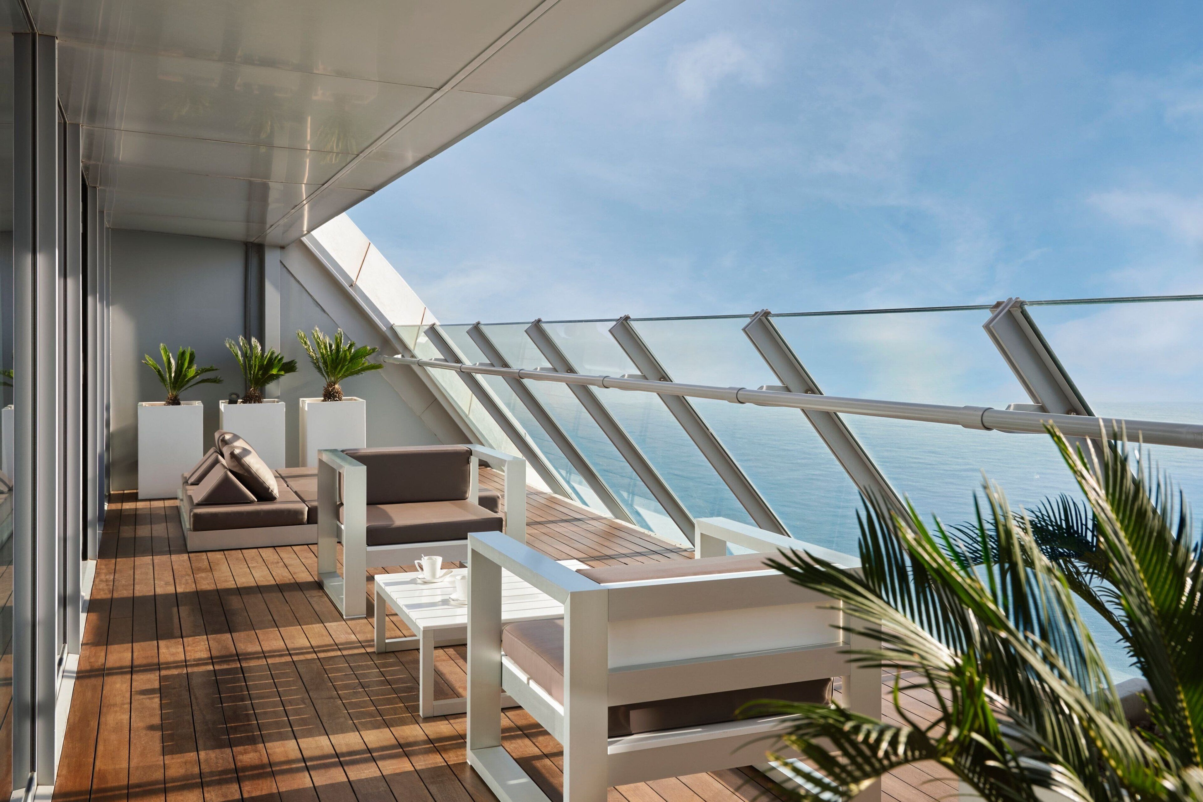 Suite Presidenziale, 3 camere da letto, terrazzo | Vista spiaggia/mare